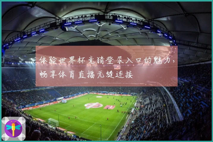 体验世界杯竞猜登录入口的魅力，畅享体育直播无缝连接